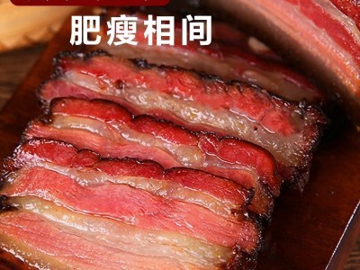老腊肉农家自制风味烟熏后腿腊肉咸风干腊肉烟熏五花腊肉重庆风味图4