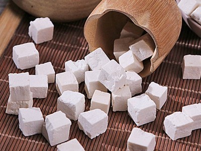茯苓丁无硫中药材批发可开票代打粉白茯苓大货原色无熏代发货茯苓图3