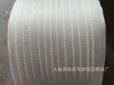 厂家直销 温室配件涤纶压膜绳 抗老化耐磨压膜带 1.5公分宽图3