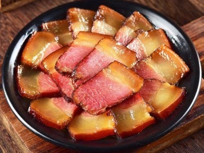 批發正宗烟熏五花腊肉湖南特产农家自制咸肉四川风味腊肠腊味图2