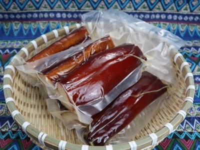湖南特产传统柴火烟熏偏肥腊肉一斤装湘味咸肉整箱批发图4