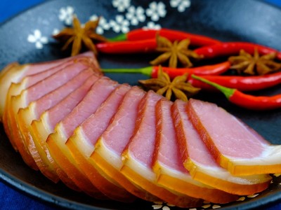 湖南特产传统柴火烟熏腊肉瘦肉现货条肉批发厂家直供腊里脊肉图3