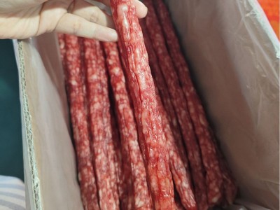 粤冠腊味有绳5000g散装咸甜适中广式腊肠香肠中山黄圃特产批发图4