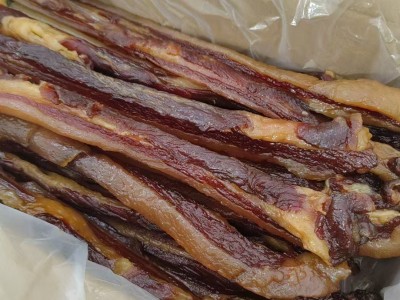 批发中山特产广式五花靓腊肉非烟熏后腿肉5kg餐厅农家乐五花腊肉图3
