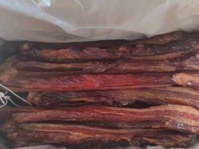 批发中山特产广式五花靓腊肉非烟熏后腿肉5kg餐厅农家乐五花腊肉图2
