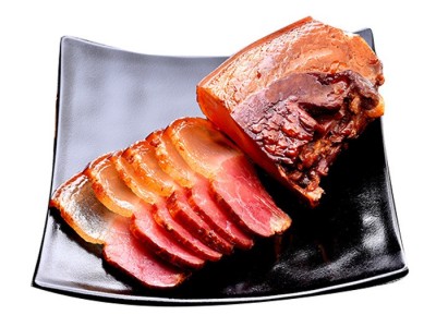 腊肉四川烟熏土猪美食特产新鲜柏树枝熏柴火猪肉五花肉后腿肉批发图5