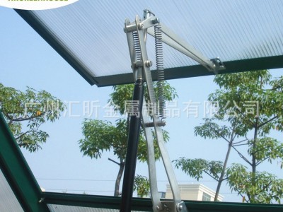 全铝双弹簧自动开窗器大棚不锈钢温控不生锈温室配件图2