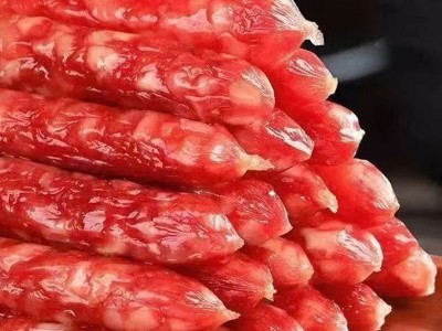 广东特产江门腊肠批发广府腊味腊肉生晒肠仔烧烤腊味广味腊肠图2