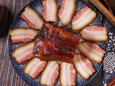 腊肉烟熏腊五花肉后腿肉四川腊味肉手工肥瘦相间正宗特产真空批发图2