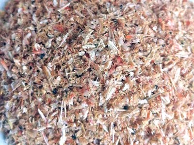 烘干虾糠 虾糠海虾糠 鲜虾糠 虾壳粉 水产饲料宠物饲料图3