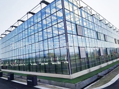 玻璃温室大棚 花卉园林智能温室 大棚厂家设计安装玻璃暖棚温室图5