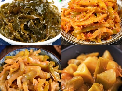乌江榨菜批发80g*100袋 涪陵榨菜脆口榨菜芯红油榨菜丝萝卜海带丝图3