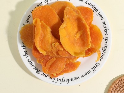 芒果干250g/袋厂家批发新货办公室零食果干蜜饯香甜软糯芒果干图2