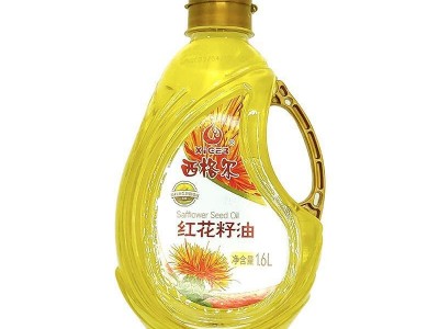 新疆西格尔食用红花籽油1.6升一级压榨新疆塔城纯红花籽油图4