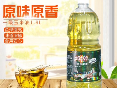 福稻四方家用玉米油1.8L小瓶装食用油物理压榨炒菜油代发图3