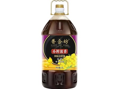 香合坊小榨风味菜籽油5L食用油批发家用商用粮油非转基因油重庆图4