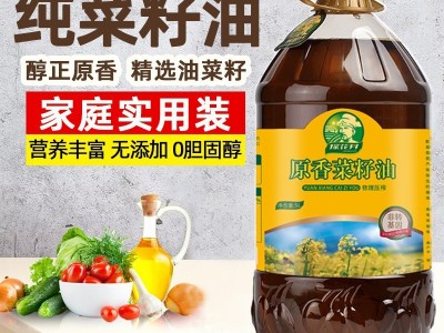 纯菜籽油农家自榨菜油非转基因食用油物理压榨植物油厂家直销批发图2