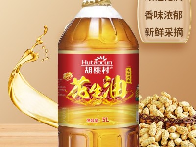 正品5L物理压榨纯正古法一级花生油家用商用食用油中秋送礼年货图2