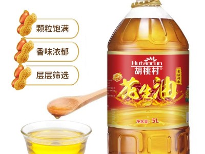 正品5L物理压榨纯正古法一级花生油家用商用食用油中秋送礼年货图4