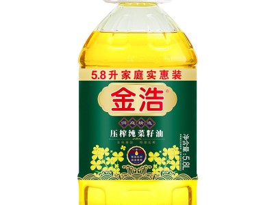 金浩压榨纯菜籽油5.8L图4