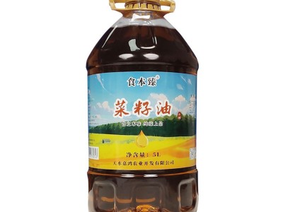 食本臻小榨菜籽油5L非转基因压榨好油推荐植物油工厂直发图4