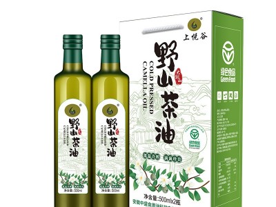 上悦谷野山茶油送礼高山茶籽油植物油食用油500ml*2礼盒装图5