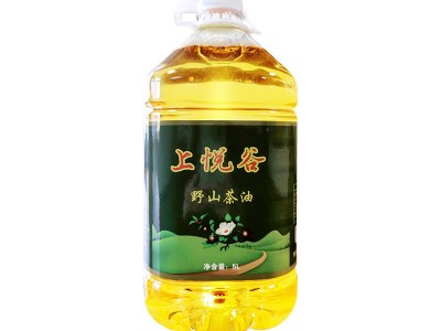 上悦谷高山茶 茶籽油植物油低温压榨一级食用油家庭装 山茶油5L图3