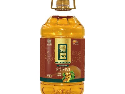 广垦粤垦浓香古法小榨花生油5L批发代销浓香压榨一级花生油食用油图5