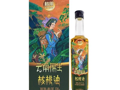 核朋工厂直供dha核桃油原生态食用油企业礼盒礼品有机调和油现货图5