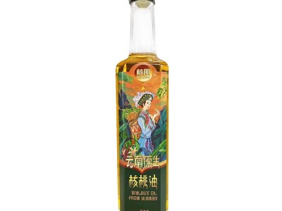 过节礼品礼盒核桃油一级压榨营养辅食油 调味食用油贴牌定制批发图4