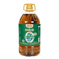 厂家直销 新疆胡麻油2.7L桶装亚麻籽油5斤食用油家用纯植物油批发