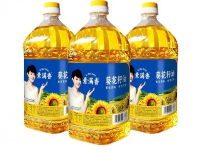 素满香1.8L*2*3葵花籽油 家用冷榨食用调和油 非转基因葵花籽油图5