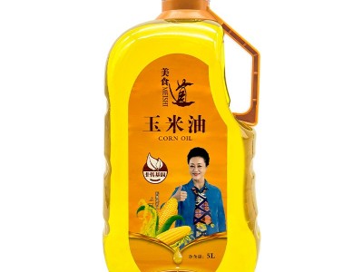 美食道5L一级玉米油非转基因食用油压榨玉米胚芽油5升植物油批发图5