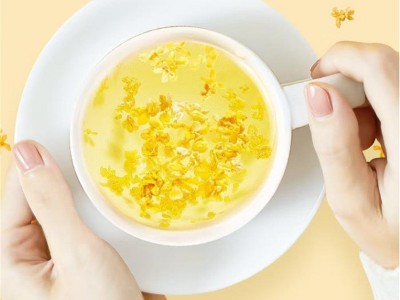 桂花食用广西桂花茶金桂花粉人工筛选代用花茶一件代发桂花干图4