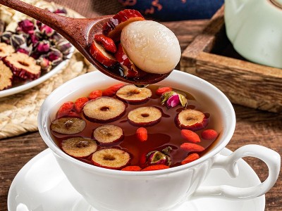 红糖姜枣茶黑糖桂圆红枣茶盒装红糖姜茶现货批发图2