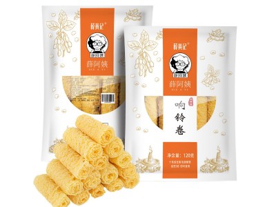 一件代发响铃卷黄金卷油炸腐竹豆皮素食麻辣烫火锅关东煮食 材商用图5