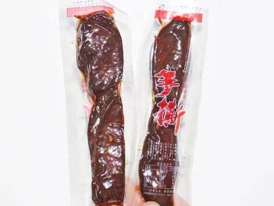 高原风味手撕鸭肉景区特产展会美食街零食小吃手撕牛肉干厂家批发图4