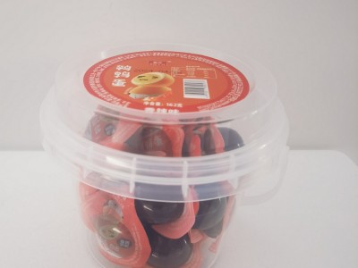 休闲零食洪湖恩宇秘制卤鹌鹑蛋桶装整箱厂家批发图3