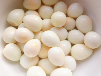 湖北洪湖恩宇去壳清水鹌鹑蛋200g*30袋火锅麻辣烫食材批发图2