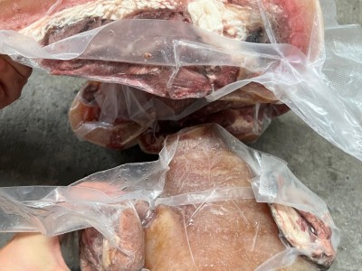 去骨熟牛头肉跑江湖地摊散装整箱冻全熟牛脸商用批发农家黄牛脸图2