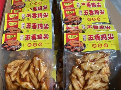 四川特产跑江湖才巴适冷吃鸡尖450g厂家货源量大从优休闲小零食图2
