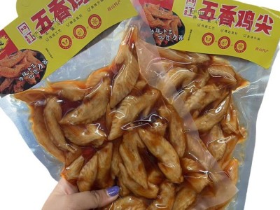 四川特产跑江湖才巴适冷吃鸡尖450g厂家货源量大从优休闲小零食图5