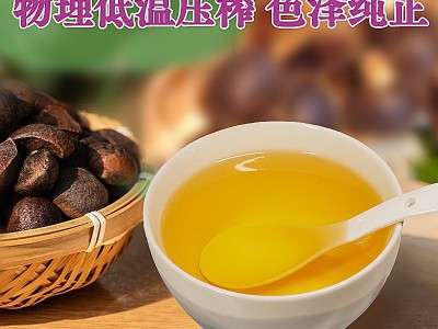 广西精品物理压榨山茶油厂家直供 盈紫桂人 单瓶礼盒装包邮图3