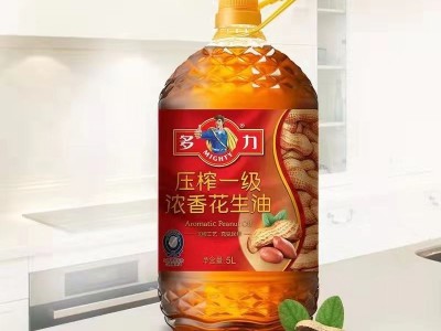 多力压榨一级浓香花生油5L图2