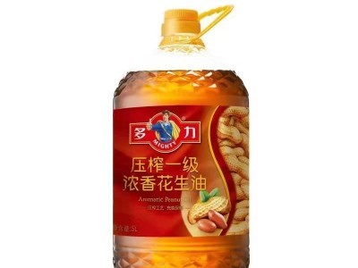 多力压榨一级浓香花生油5L图5
