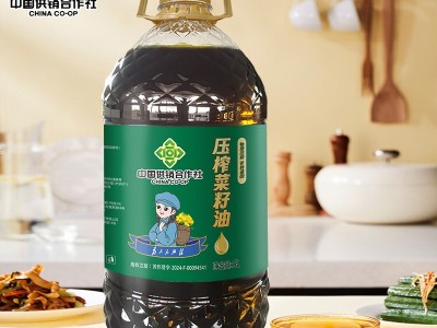 苏油坊&供销社压榨菜籽油桶装1.8L 精选菜籽 物理压榨图3
