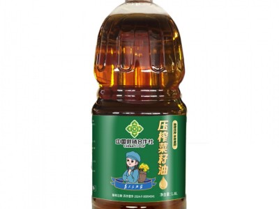 苏油坊&供销社压榨菜籽油桶装1.8L 精选菜籽 物理压榨图5