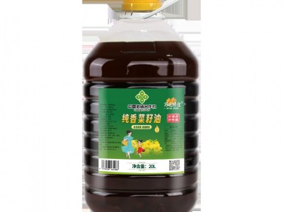 苏油坊苏北粮仓菜籽油桶装20L餐饮装精选原料风味香浓图5