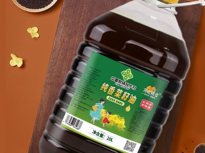 苏油坊苏北粮仓菜籽油桶装20L餐饮装精选原料风味香浓图3