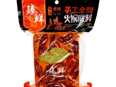 臻鲜500g特辣牛油火锅底料麻辣香锅调味料正常麻辣烫非重庆小火锅图5